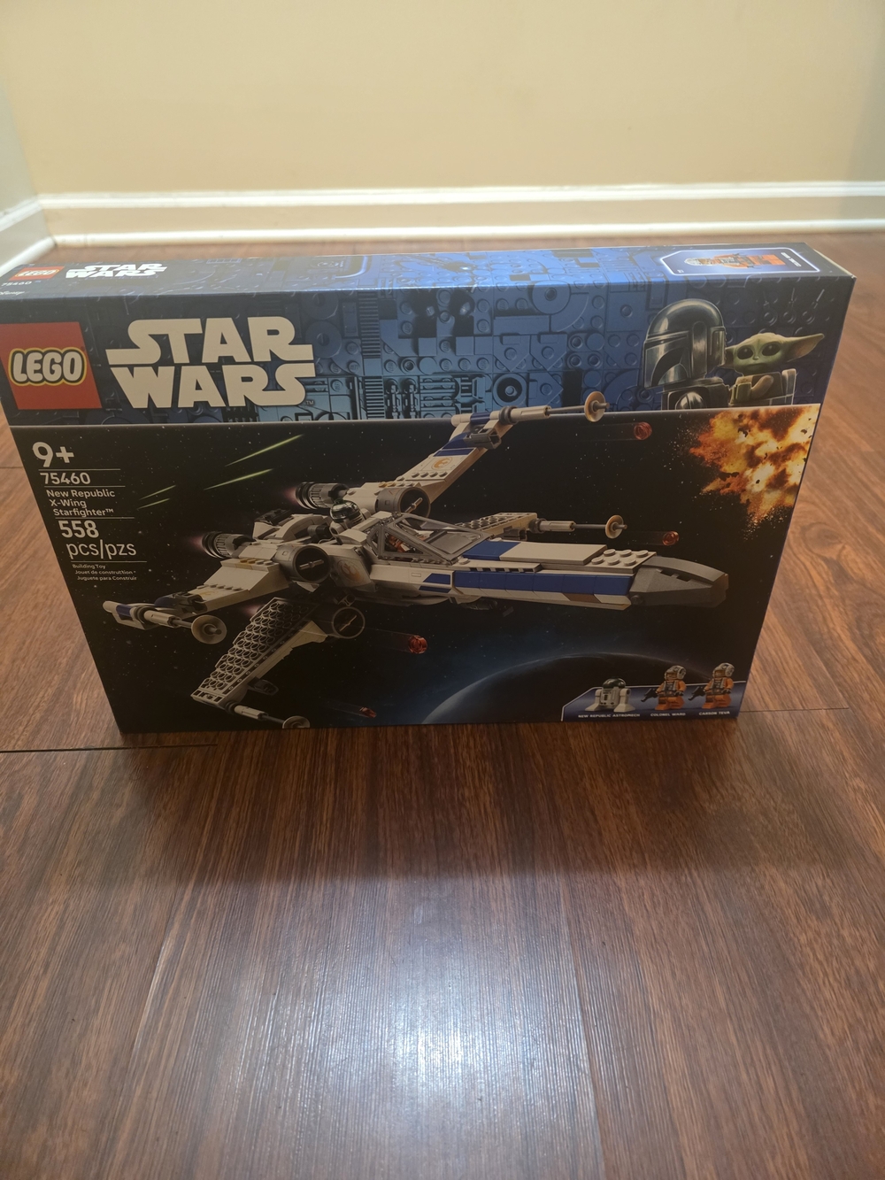 Lego Star Wars Blue White Republic Y-Wing Starfighter